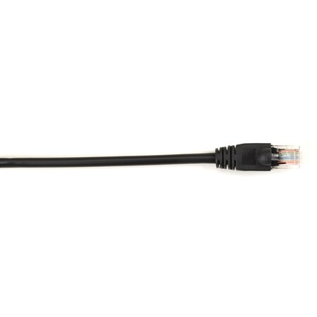 Black Box Cat6 Molded Boot Patch Black 20Ft CAT6PC-020-BK-25PAK